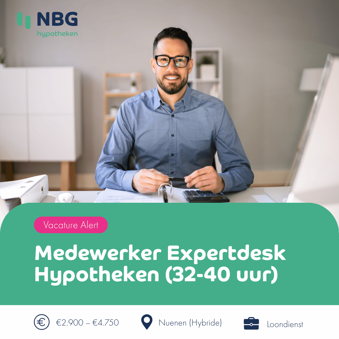Medewerker Expertdesk Hypotheken